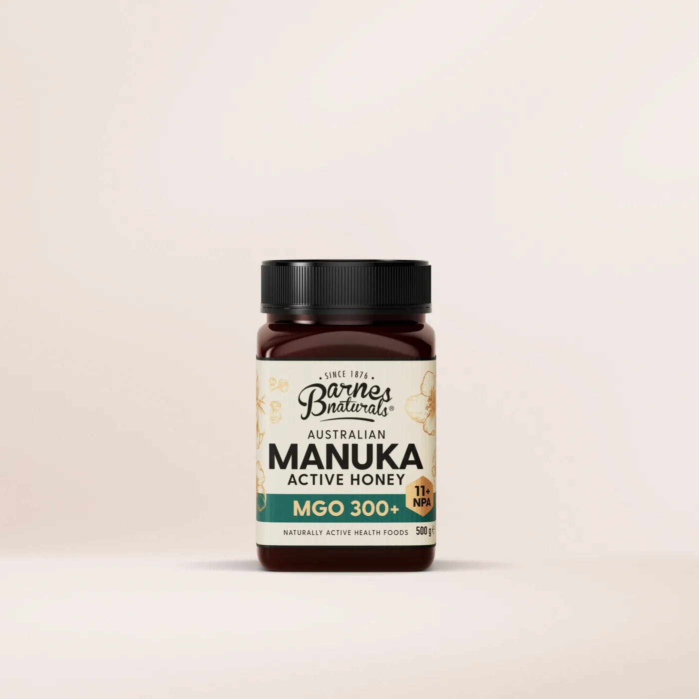 Australian Made MGO 300+ Manuka Honey jar